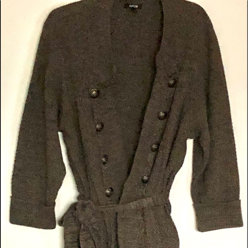 Wrap sweater